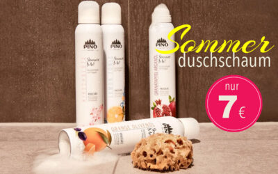 August 2026: Sommerduschschaum PINO